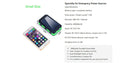 Jova Sync 80000mAh Solar Power Bank with LED Light